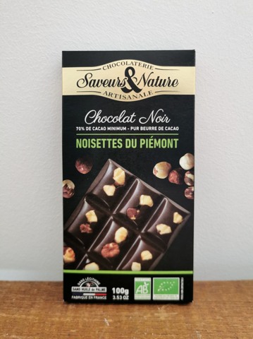 Chocolat aux noisettes