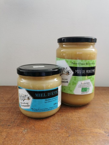 Miels d'été et de printemps, divers contenances